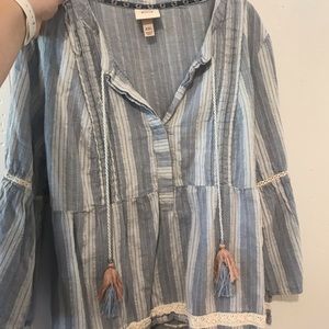 Boho Peasant Blouse